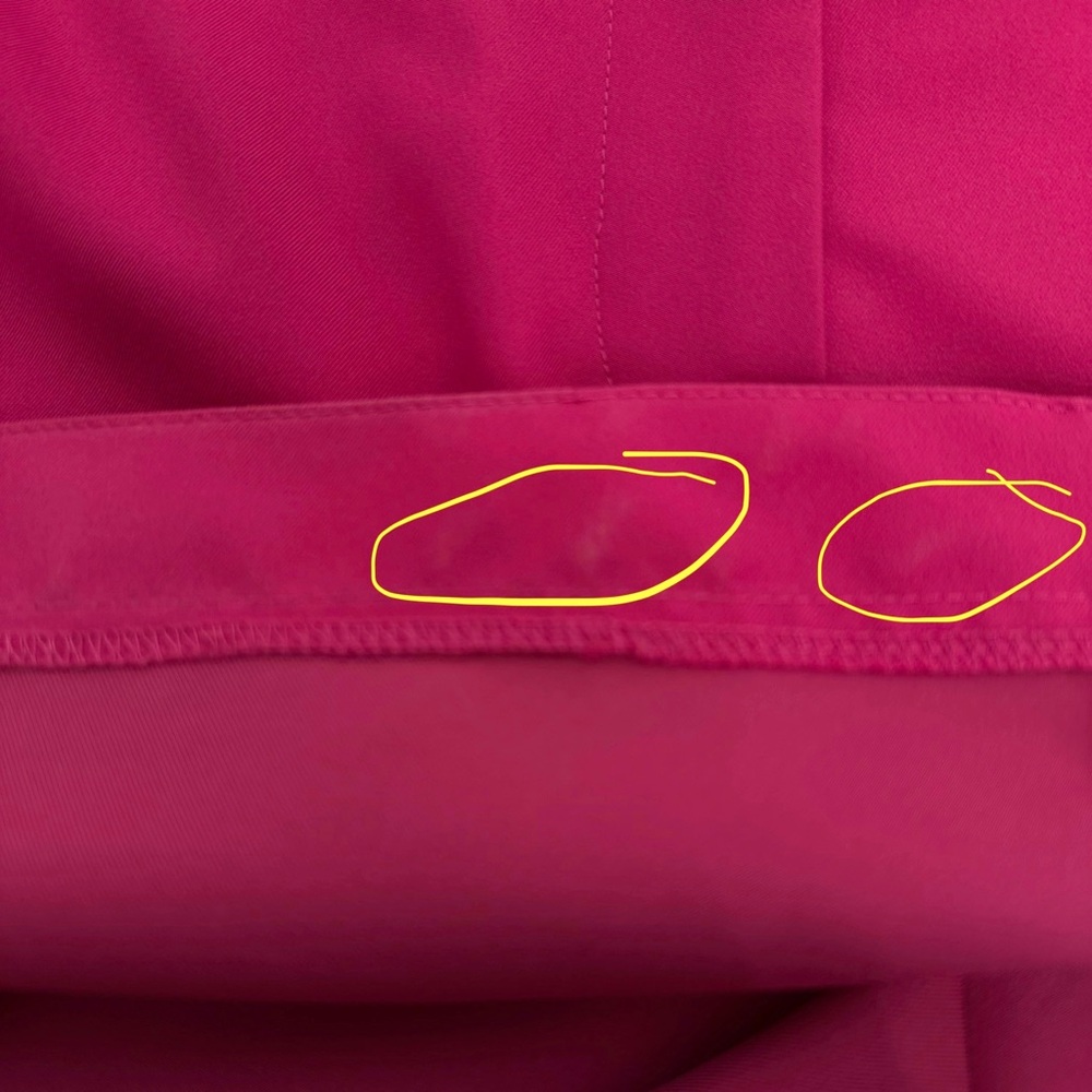 Nike Golf Tour Performance Dri Fit Fuchsia Pink Mini Skort Skirt Shorts Size 10 - Picture 9 of 15